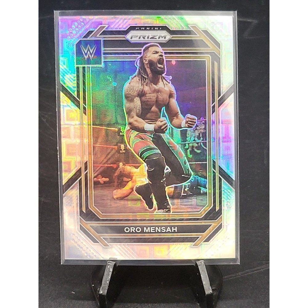 2023 WWE Panini Prizm Premium Card Oro Mensah No.180 /199